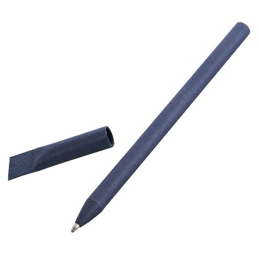 Ручка ORGANIC из переработанной бумаги, 13 см синий