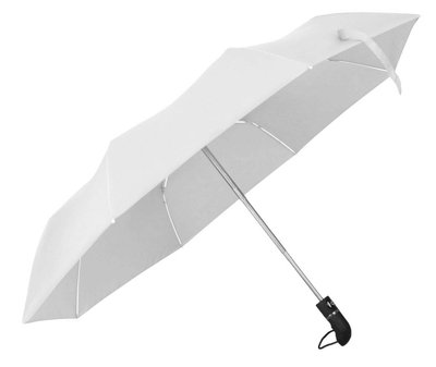 Зонт складной автоматический ø 108 cm белый