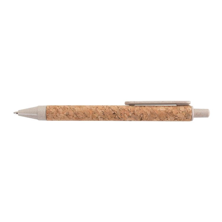 Ручка CORK шариковая с пробковым корпусом бежевый