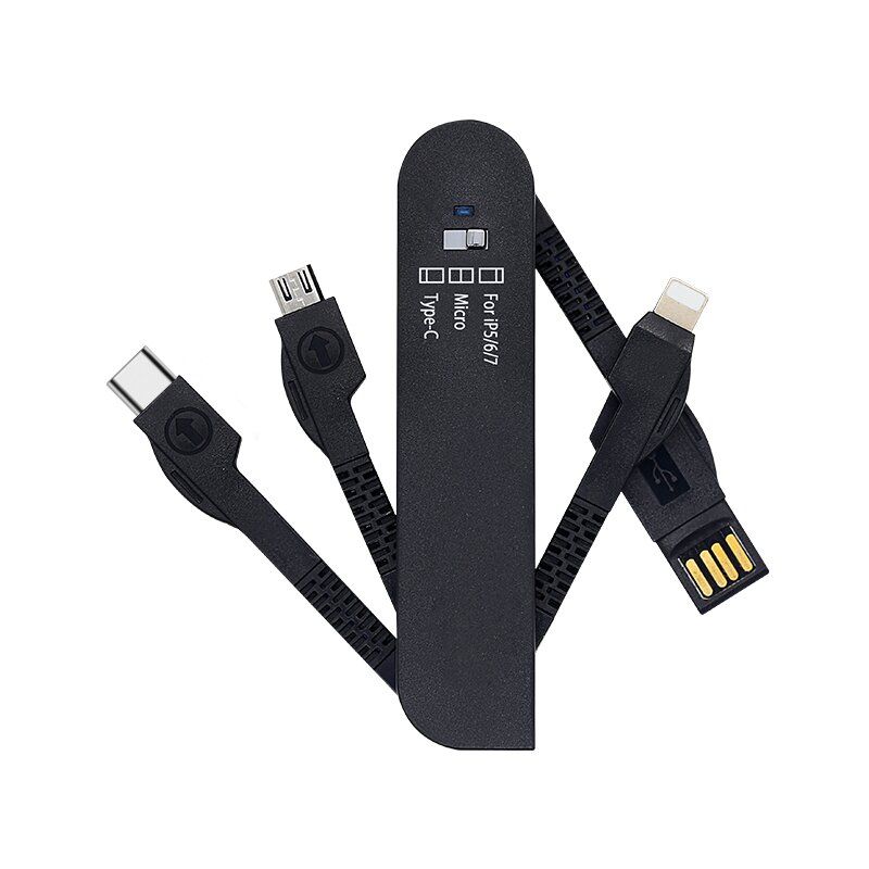 Подарочный набор - Павербанк SQUID QI, 7500 мА/ч+USB 3-в-1