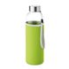 Бутылка для питья UTAH GLASS 500 мл, стекло/неопрен лайм
