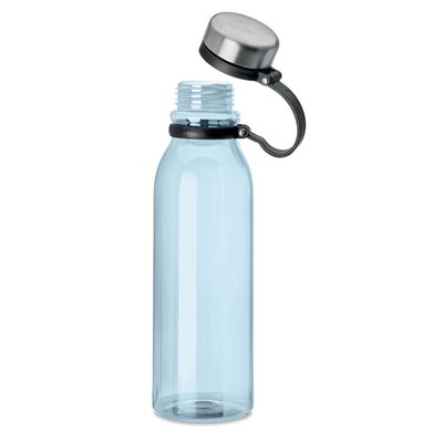 Пляшка для води ICELAND RPET 780 мл, RPET пластик світло-синій прозорий