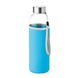 Бутылка для питья UTAH GLASS 500 мл, стекло/неопрен бірюзовий