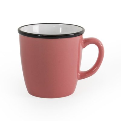 Керамическая чашка REGINA, 340 мл розово-белый