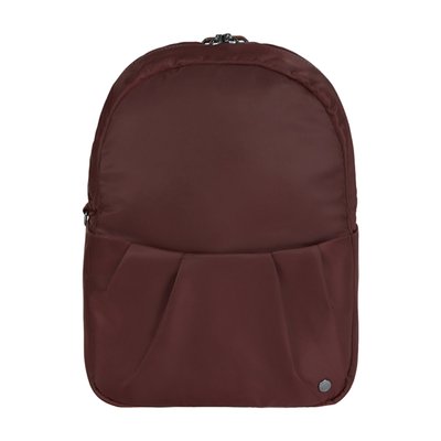 Женский рюкзак трансформер "антивор" Citysafe CX Convertible Backpack, 6 степеней защиты 34х26х12 см бордовый