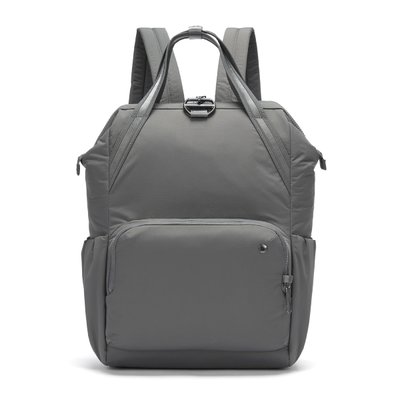 Женский рюкзак "антивор" Citysafe CX Backpack, 6 степеней защиты 39 см х 27 см х 16 см серый