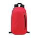 Рюкзак TIRANA с карманом, 22х10х39 см красный