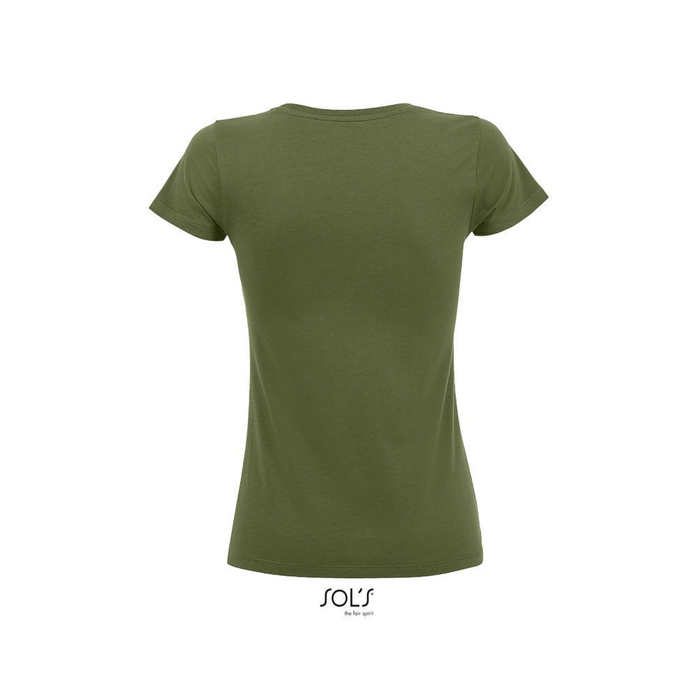 Женская футболка SOL'S Martin women L темный хаки