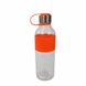 Пляшка для води Limpid, тританова, 850 мл 8,2 х 25,1 см помаранчевий
