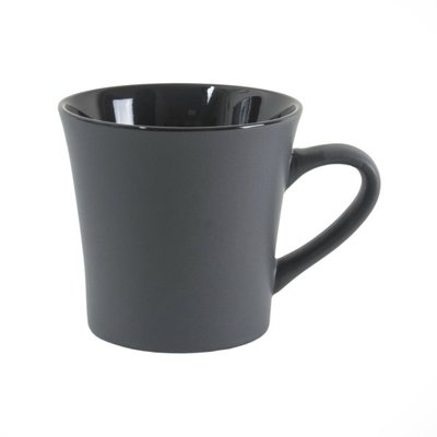 Керамическая чашка MARCELA матовая 360 мл серо-серый