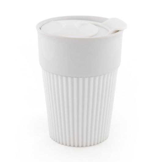 Керамическая чашка AFINA 400 мл белый
