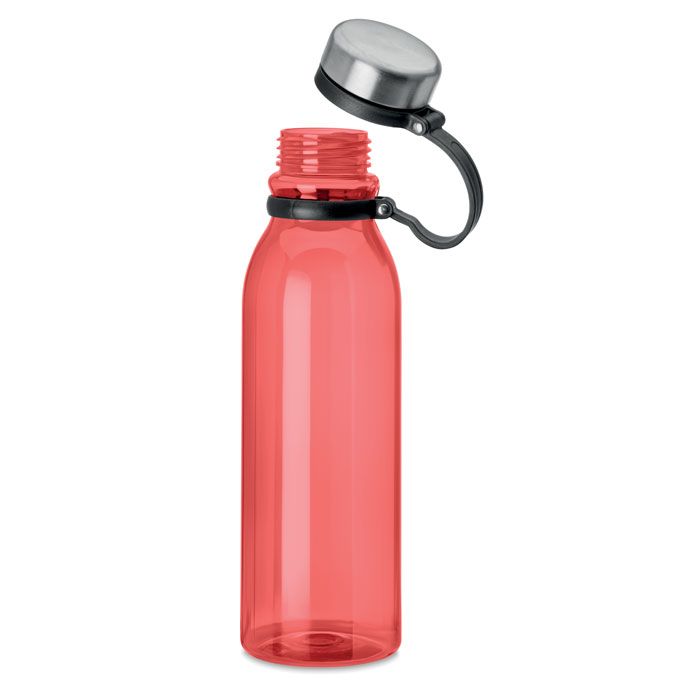 Пляшка для води ICELAND RPET 780 мл, RPET пластик червоний прозорий