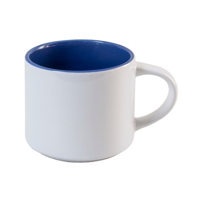 Сублимационная чашка KATRINA 450 мл бело-синий