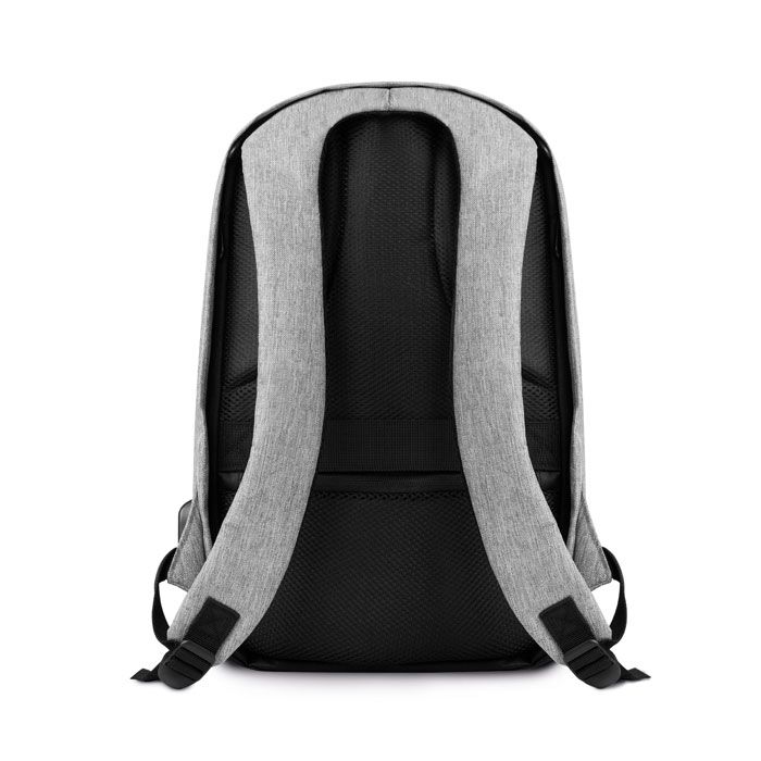 Рюкзак BERLIN для ноутбука 13", 26x13x45 см серый