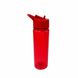 Пляшка для води Glassy, тританова, 660 мл 6,9 х 24,5 см червоний