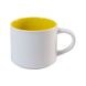 Сублимационная чашка KATRINA 450 мл бело-желтый