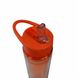 Пляшка для води Liquid, тританова, 620 мл 10,5 х 26,5 см помаранчевий