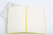 Блокнот FUNKY A5, 130х210 мм, мягкая обложка, линия, 256 страниц с принтом "Герб Украины" 130х210 мм желтый
