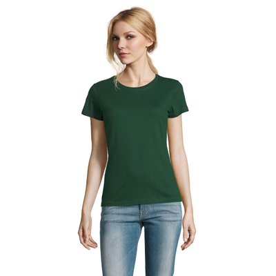 Женская футболка SOL&#39;S Imperial women L темно-зеленый