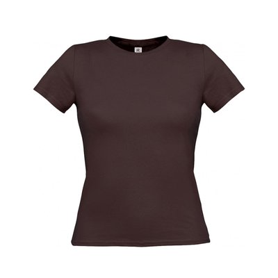 Женская футболка с коротким рукавом B & C Women-Only S коричневый