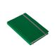 Блокнот Inserto A5, 130х210 мм, м'яка обкладинка, клітинка, 224 сторінок 130х210 мм зелений