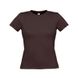 Жіноча футболка з коротким рукавом B&C Women-Only S коричневий