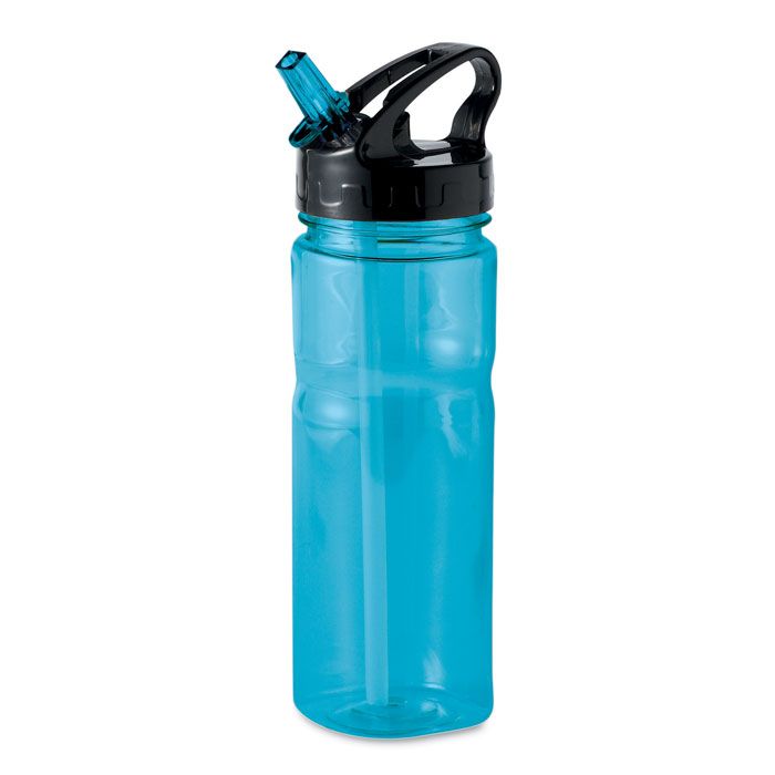 Бутылка для напитков NINA 500 мл, пластик голубой