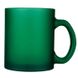 чашка стеклянная темно-зеленый