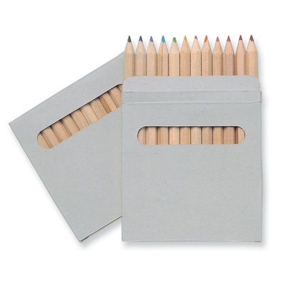 Набір з 12 бежевих олівців ARCOLOR, 9x9x0,8 см мультіколор