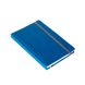 Блокнот Inserto A5, 130х210 мм, м'яка обкладинка, клітинка, 224 сторінок 130х210 мм блакитний