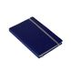 Блокнот Inserto A5, 130х210 мм, м'яка обкладинка, клітинка, 224 сторінок 130х210 мм темно-синій