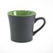 Керамическая чашка MARCELA матовая 360 мл серо-зеленый