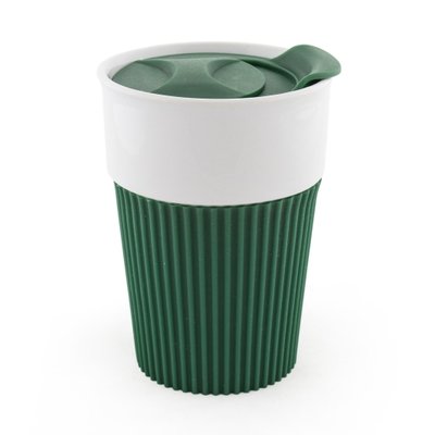 Керамическая чашка AFINA 400 мл зеленый